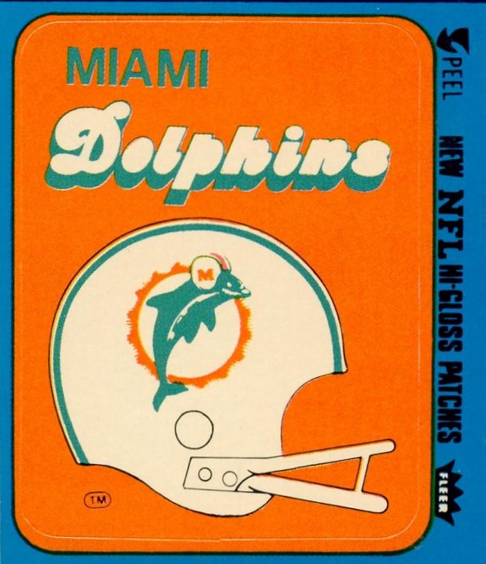 Miami Dolphins Helmet NNO